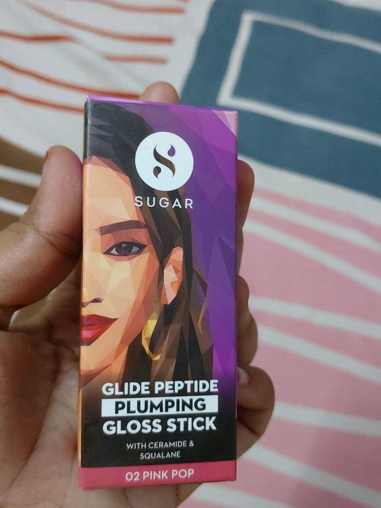 SUGAR Glide Peptide Plumping Gloss Stick