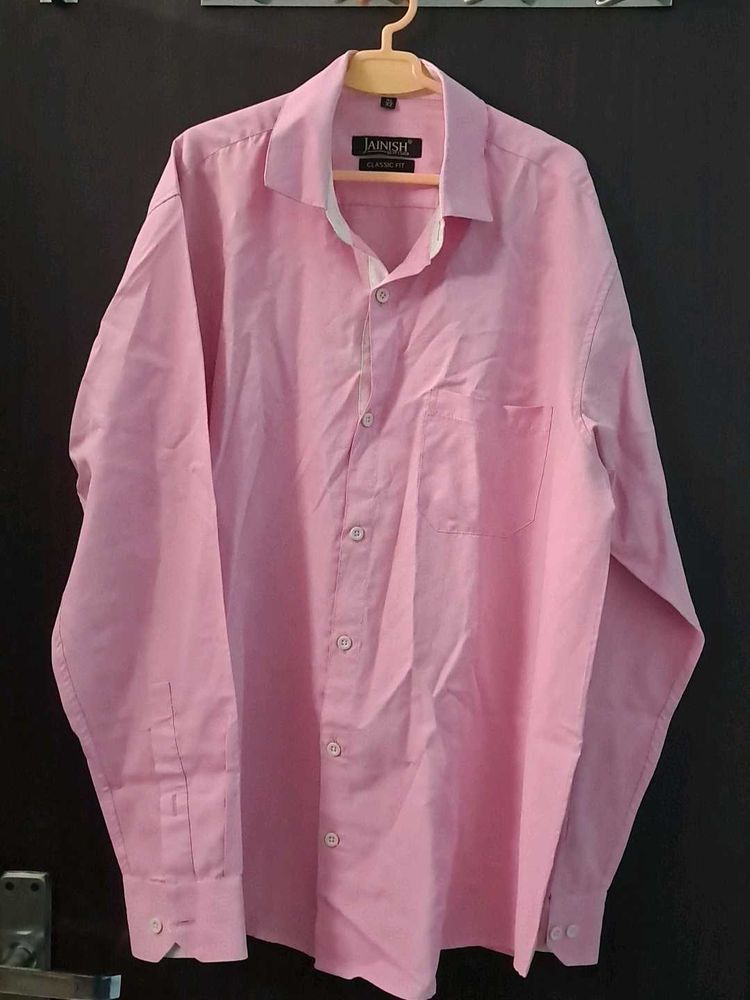 Pink Casual Shirt