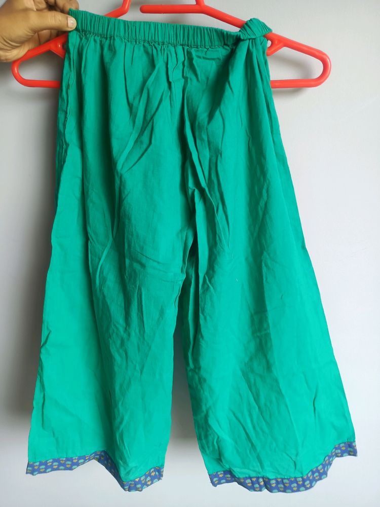 Baby's  Green Palazzo