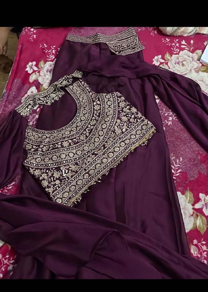 Stunning Embroidered Lehenga Choli Set