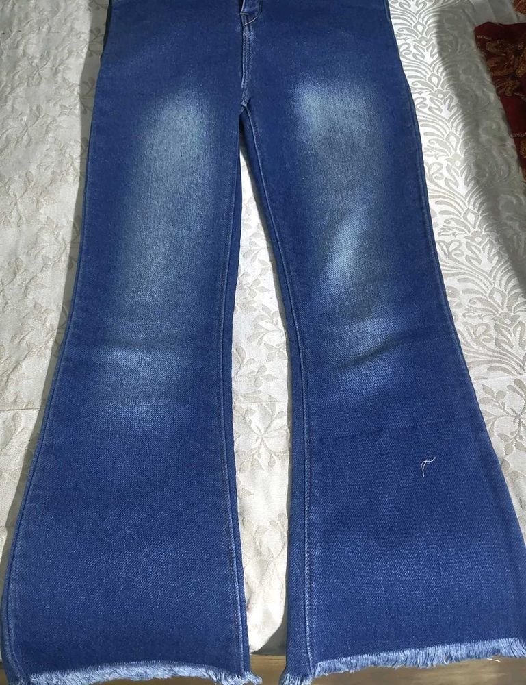 Women's Flared Denim Jeans
