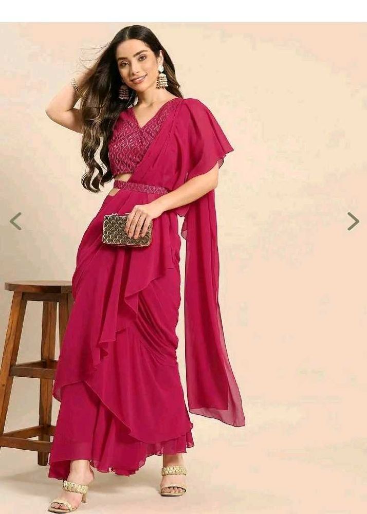 Mabish by Sonal jain Ruffle Saree