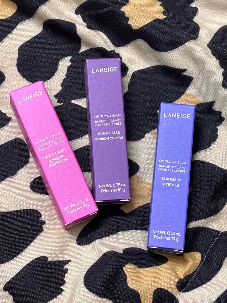Laneige Lip Glowy Balm Set