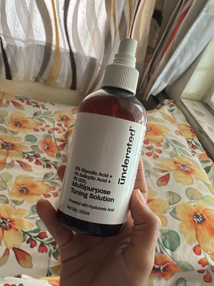 underrated glycolic acid toner