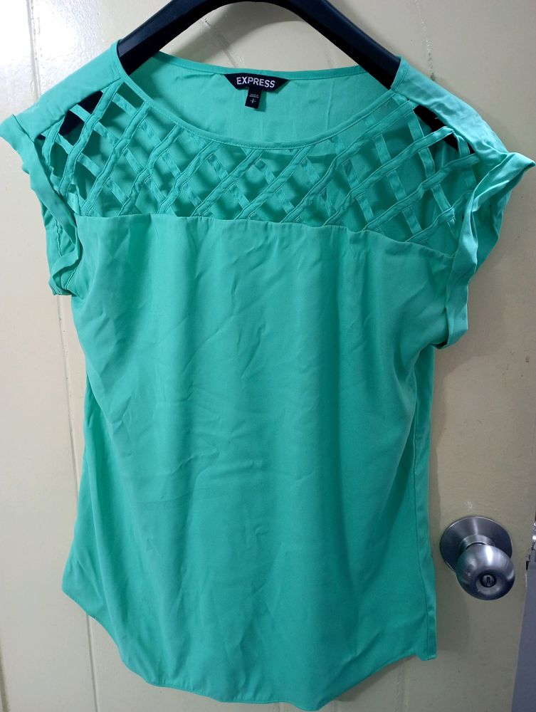 Sea Green Top