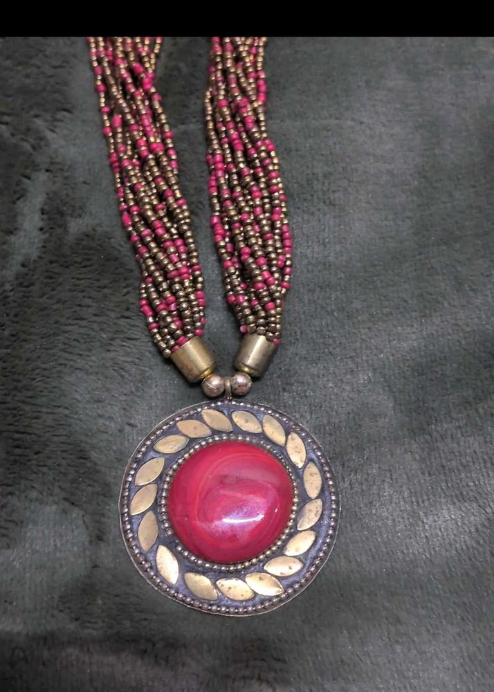 Bohemian Beaded Necklace