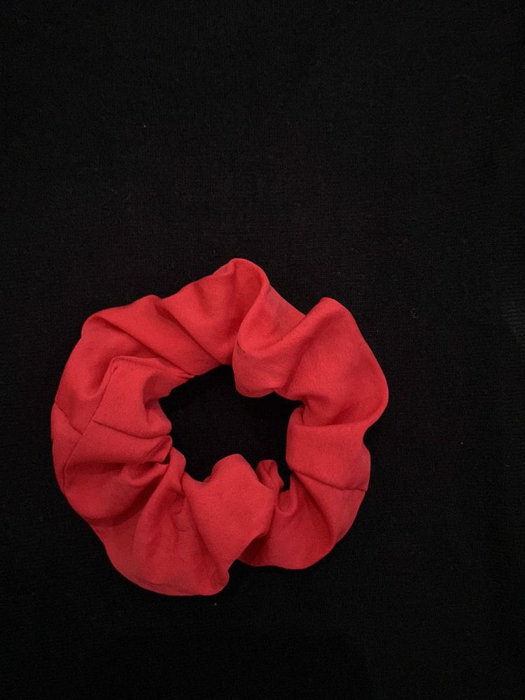 Hot Pink Scrunchie