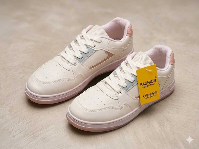 Stylish White Sneakers