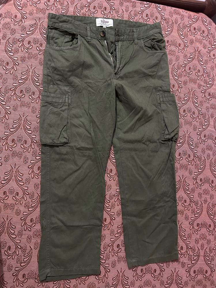 Men's Green Cargo Pants
