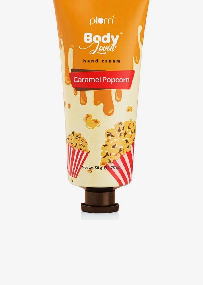 Plum Hand Cream Caramel Popcorn