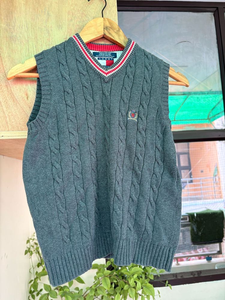 Tommy Hilfiger Cable Knit Vest