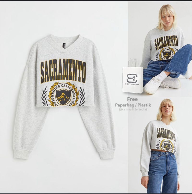 H&amp;M Sacramento Crop Top