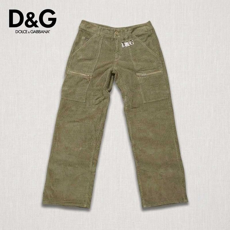 ​D&amp;G (Dolce &amp; Gabbana) Vintage Corduroy Cargo Pant