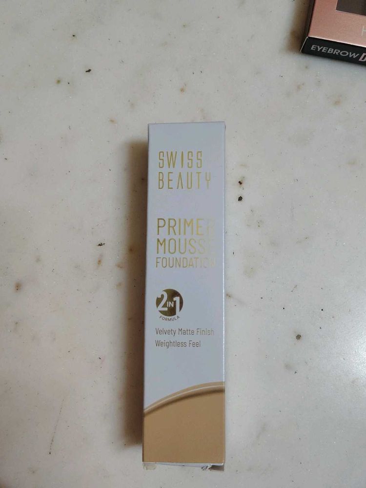 Swiss Beauty Primer Mousse Foundation