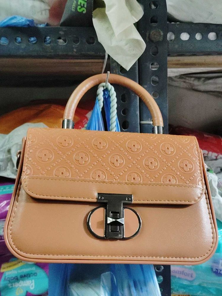 Elegant Tan Handbag