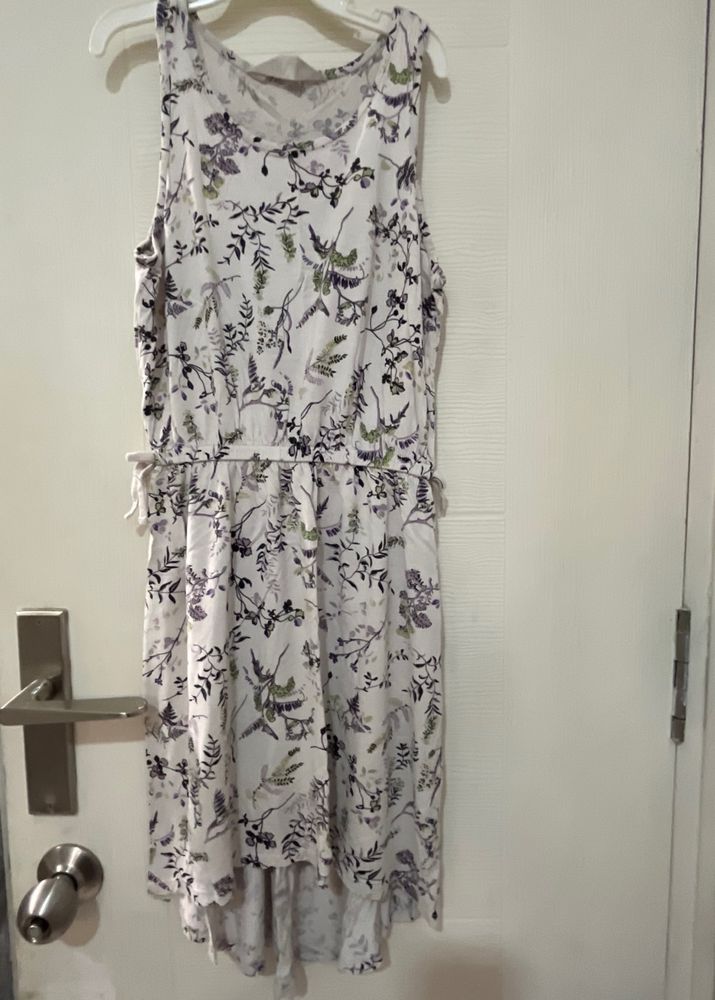 Beautiful Printed high N Low Dress By H&amp;M