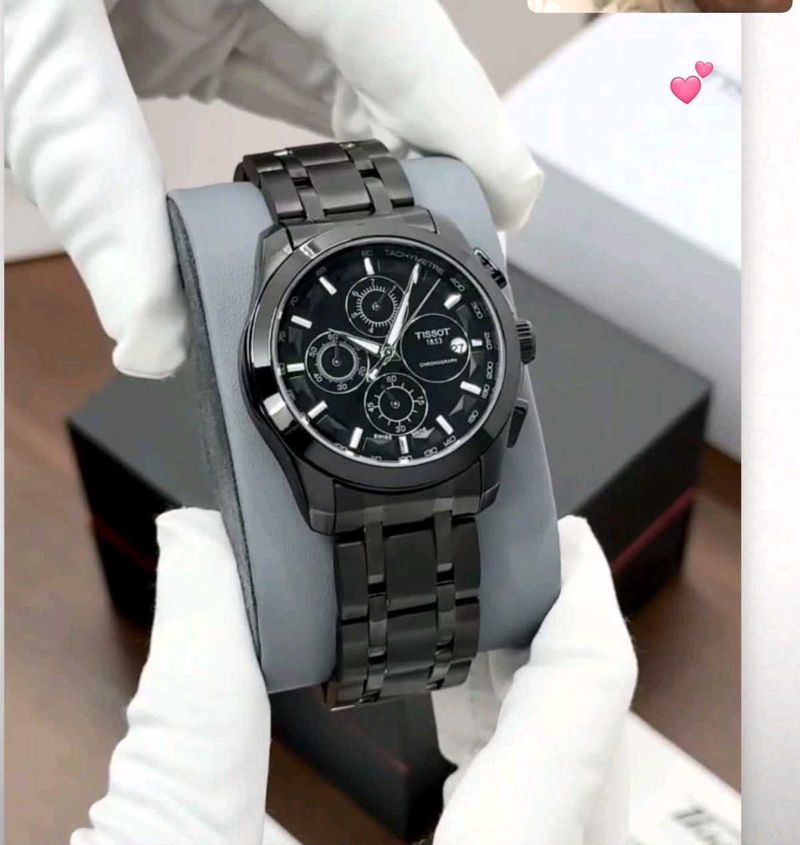 Tissot Chronograph Watch - Black