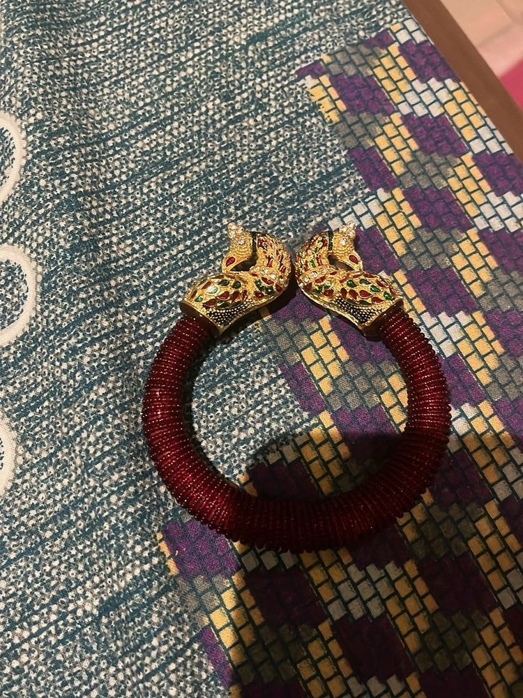 Exquisite Peacock Bangle