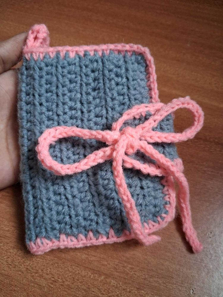 Handmade Crochet Card Holder