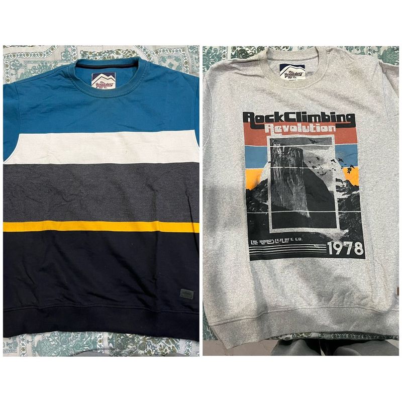 Negotiable/ Set of 2 Men's Sweatshirts