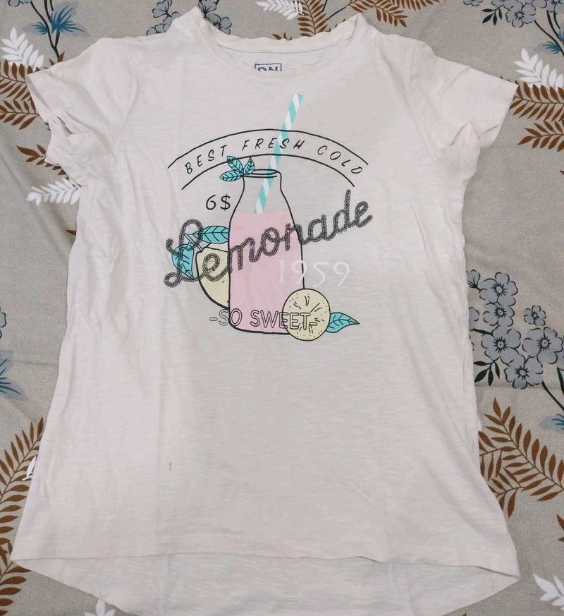 Cute Lemonade Graphic T-Shirt