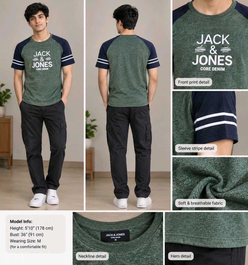 Jack &amp; Jones Stylish T-Shirt