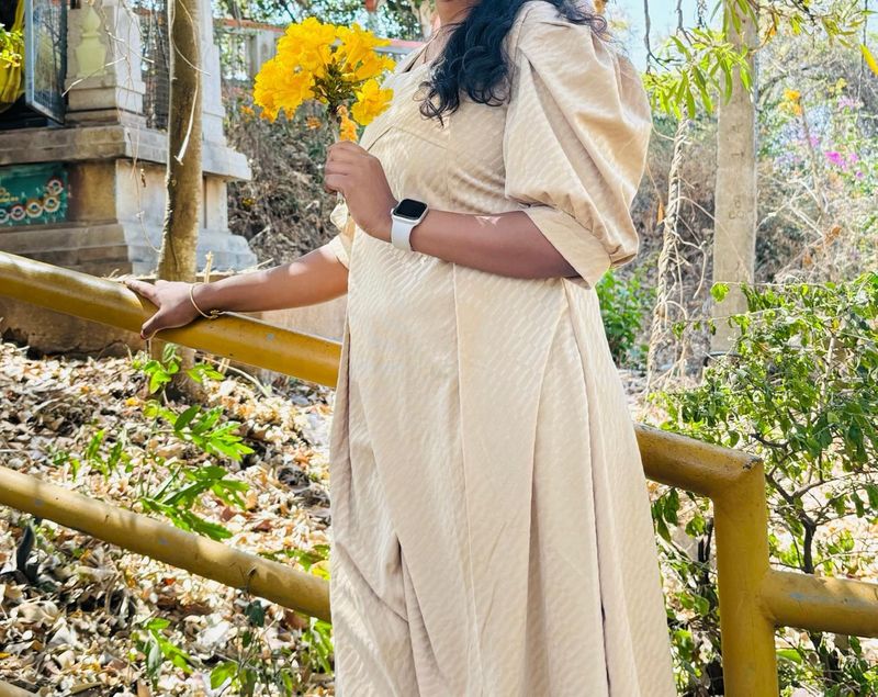 Elegant Cream Colored Gown