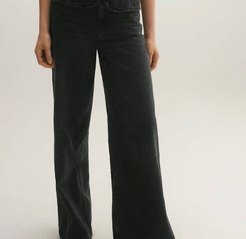 Dark Wash Wide Leg Jeans