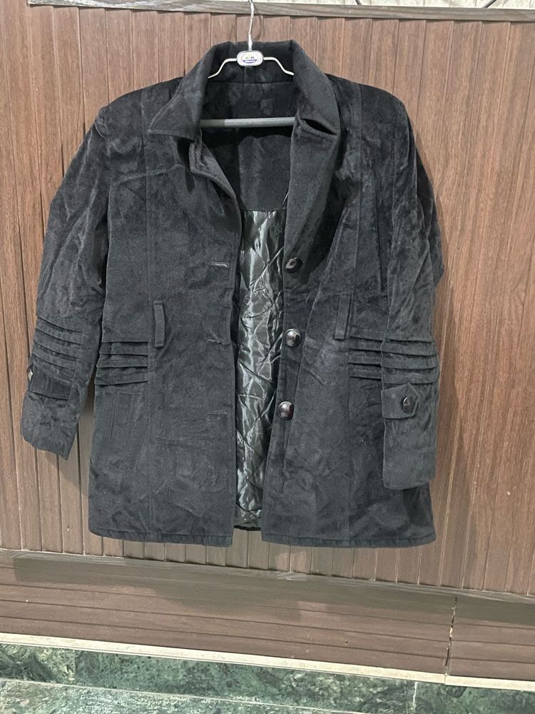 Classic black Velvet Jacket