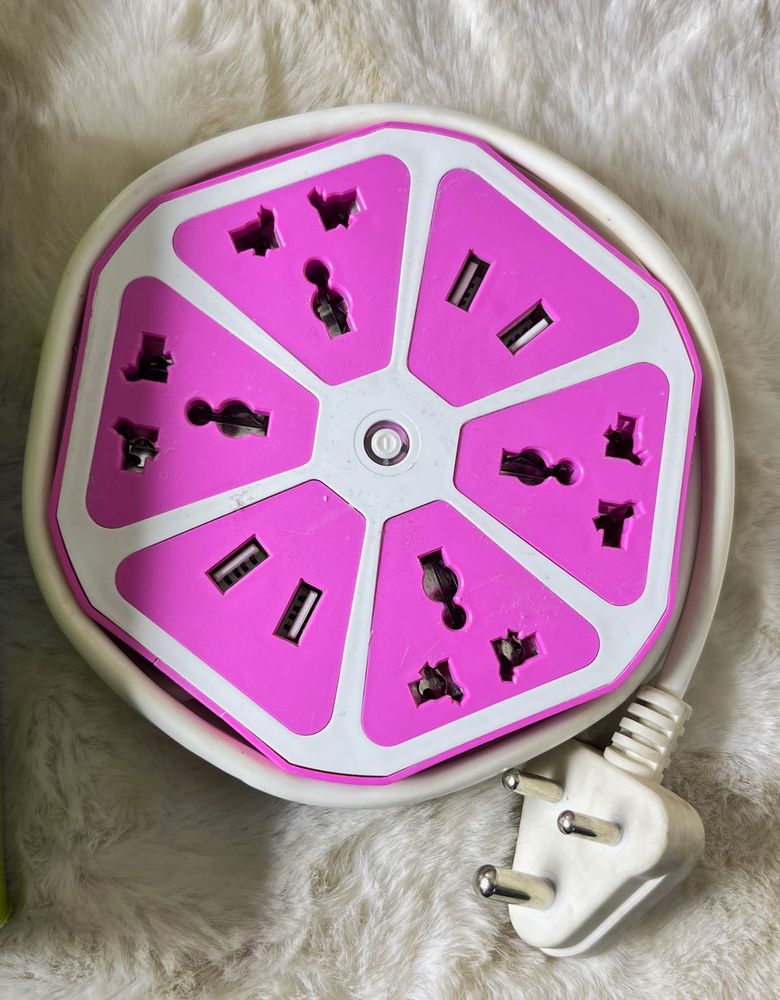 Multi-Socket Power Strip with USB
