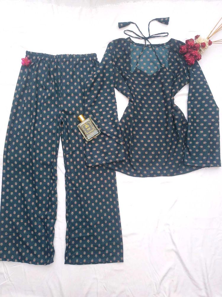 Pinteresty Laila corset kurti &amp; Trouser set🦢🫶🏻