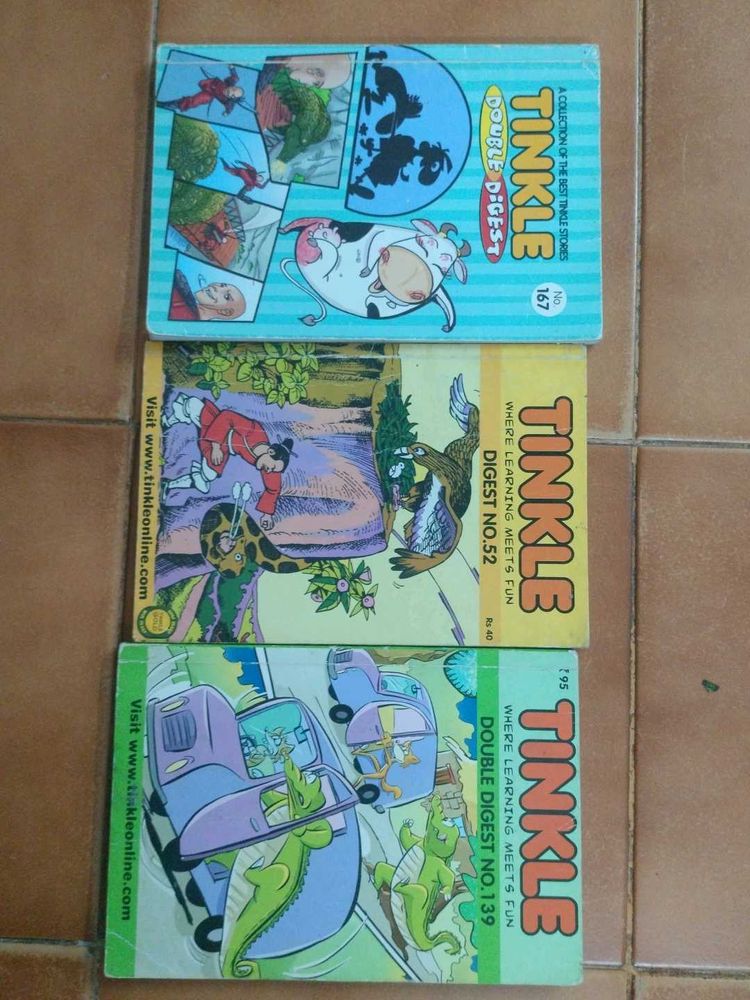 Tinkle Comics Double Digest Set