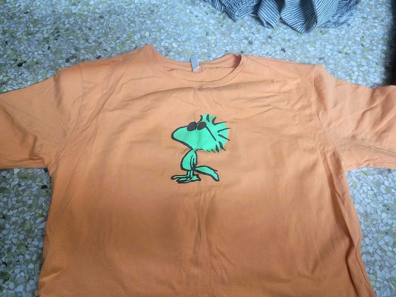 Cool Orange Graphic T-Shirt