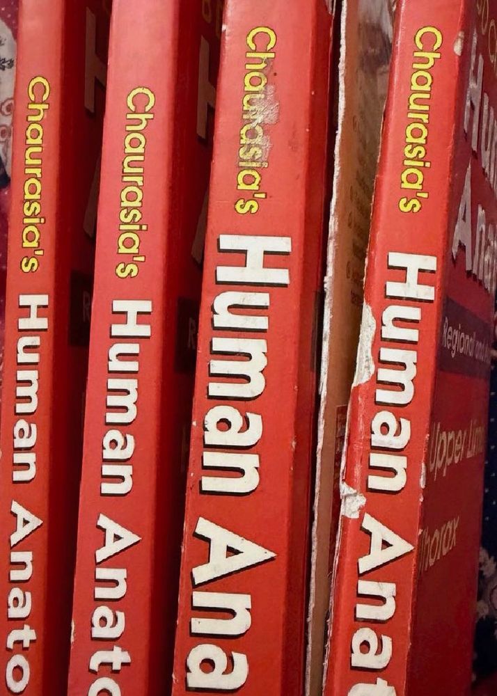 BD Chaurasia's Human Anatomy Books