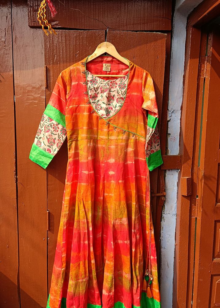 Multi Color Anarkali Dress