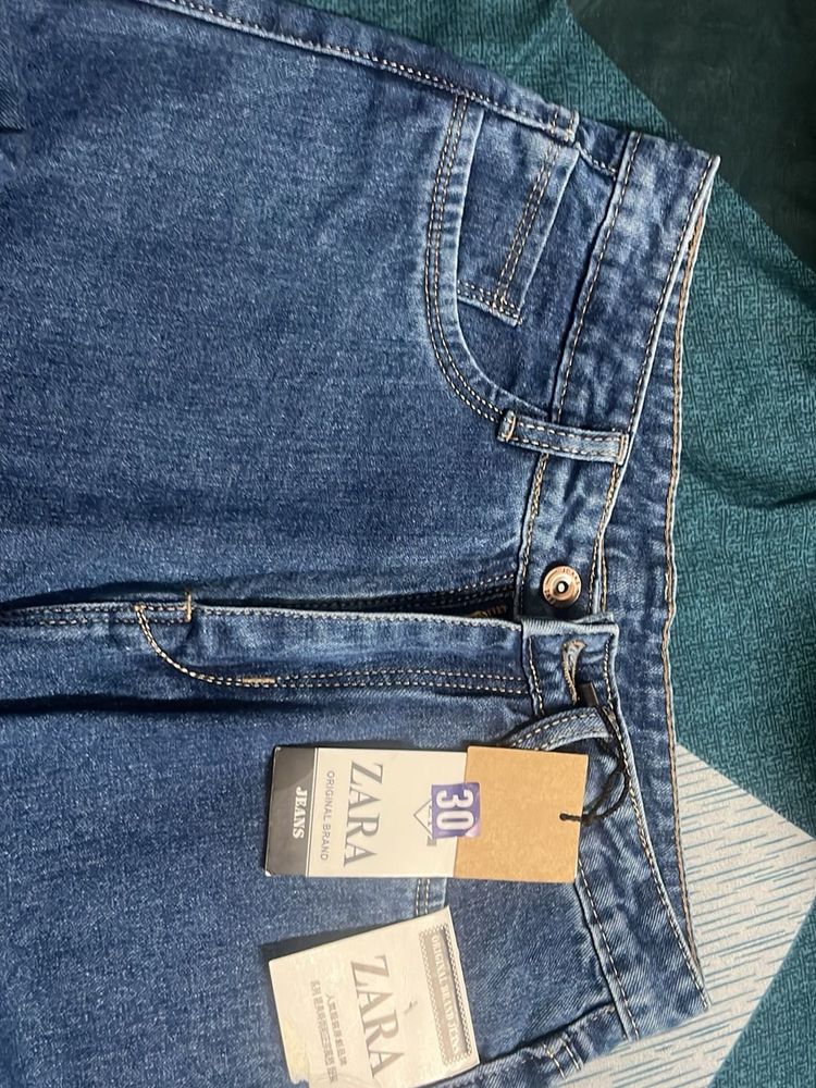 ZARA Blue Denim Jeans