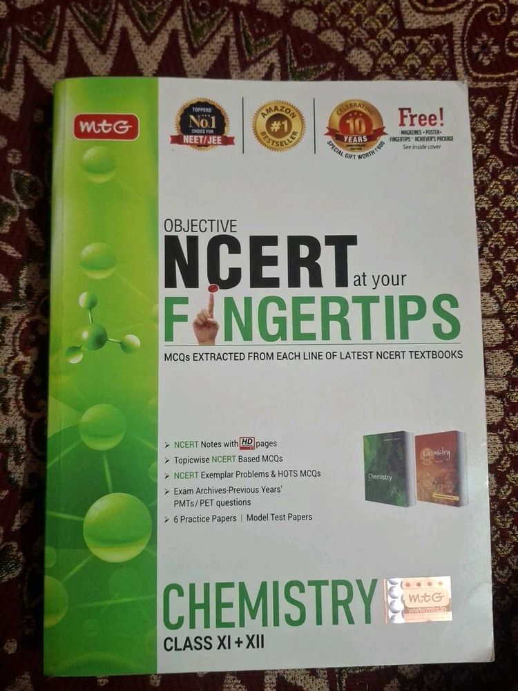 Objective NCERT Chemistry For Class 11 &amp; 12