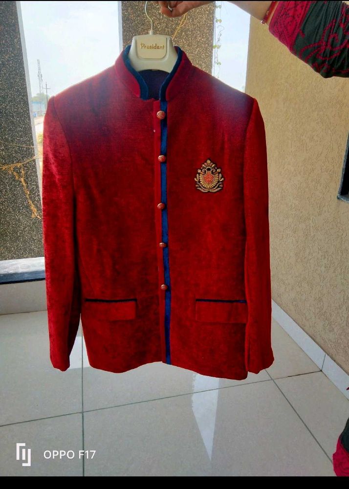 Red Velvet Jacket
