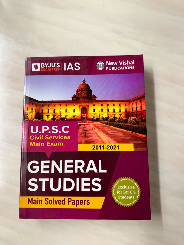 UPSC General Studies Main Solved Papers