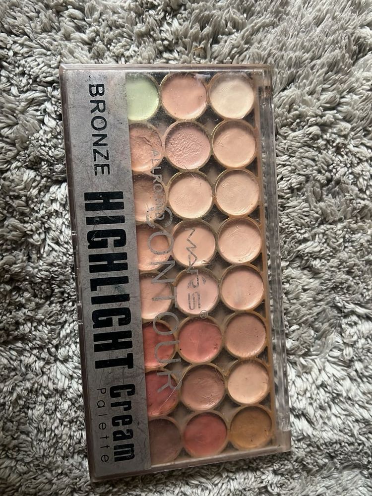 Bronze Highlight Cream Palette