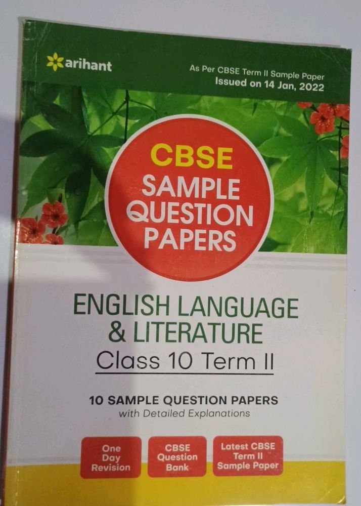 CBSE Class 10 English Sample Papers