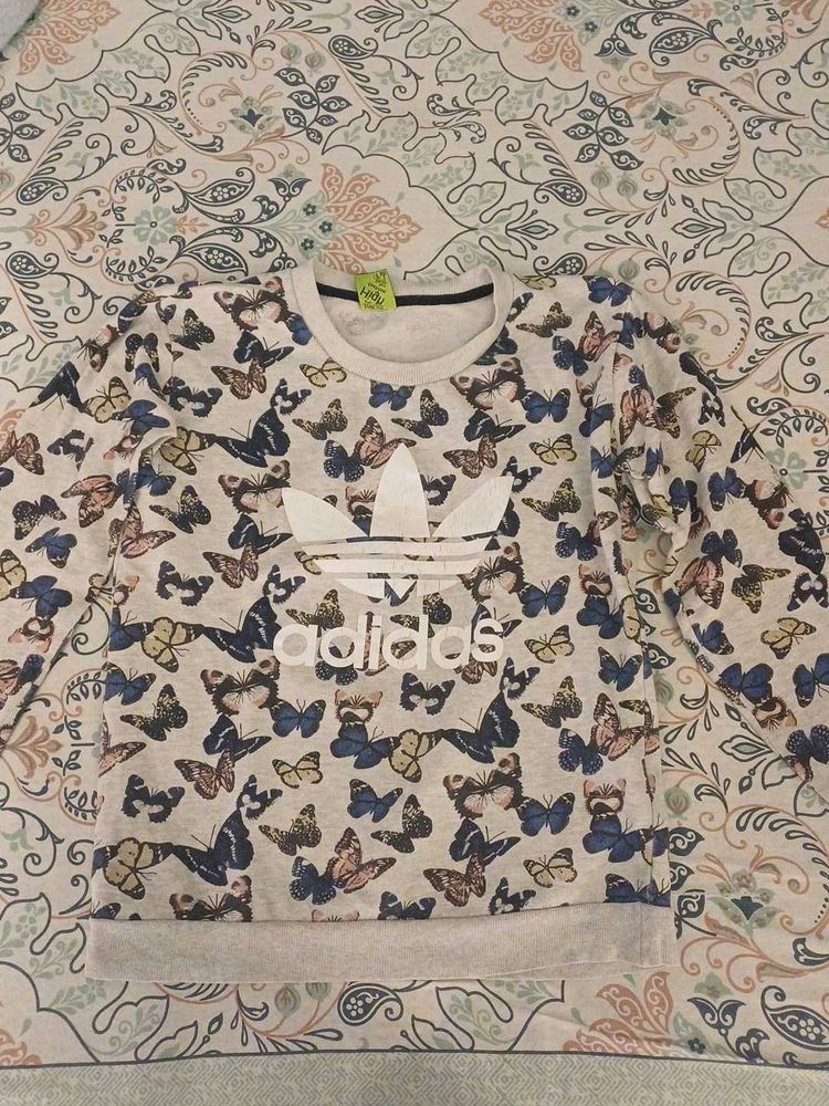 Adidas Butterfly Print Sweatshirt
