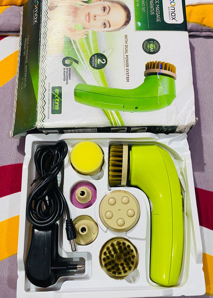 Electric Face Cleanser &amp; Massager Set