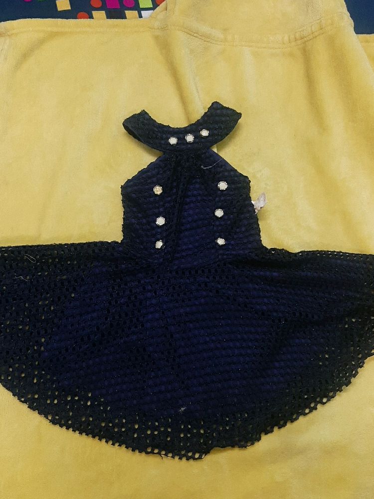 Baby Girls Net Frock It's new 2 Time Used