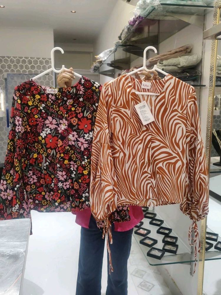 Stylish Printed Tops (Set of 2)