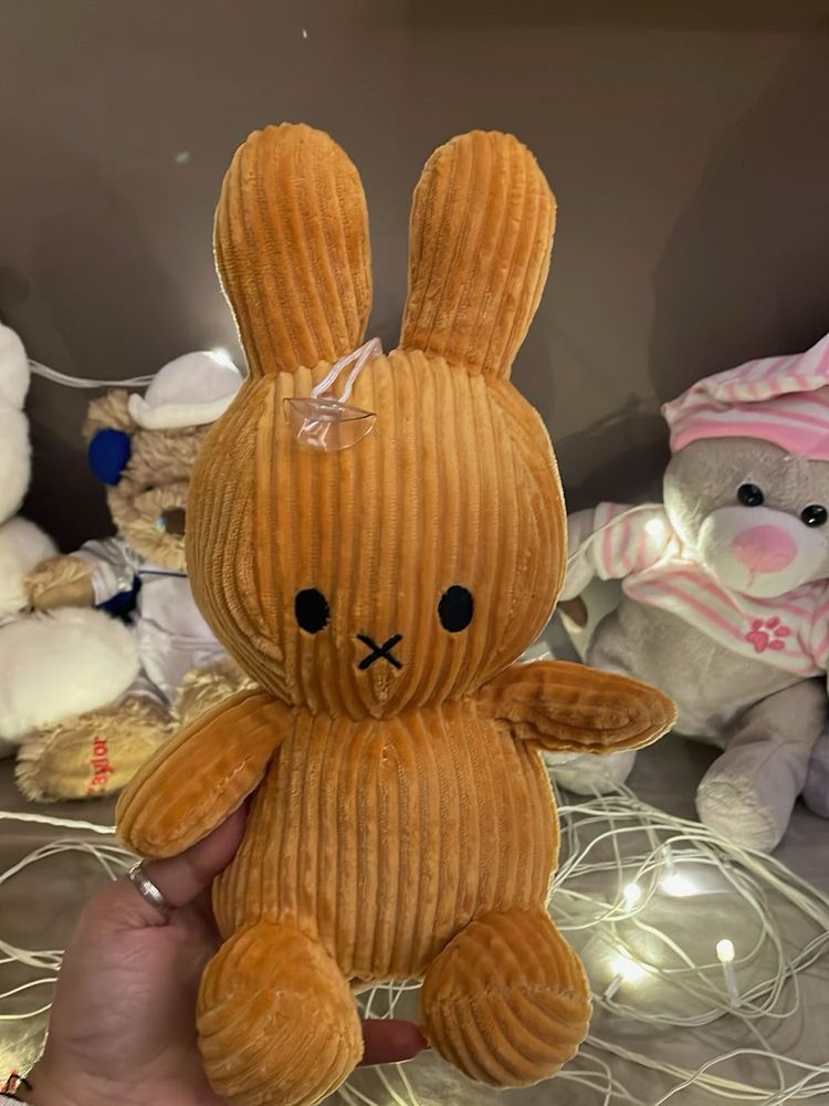 Miffy Corduroy Plush Toy
