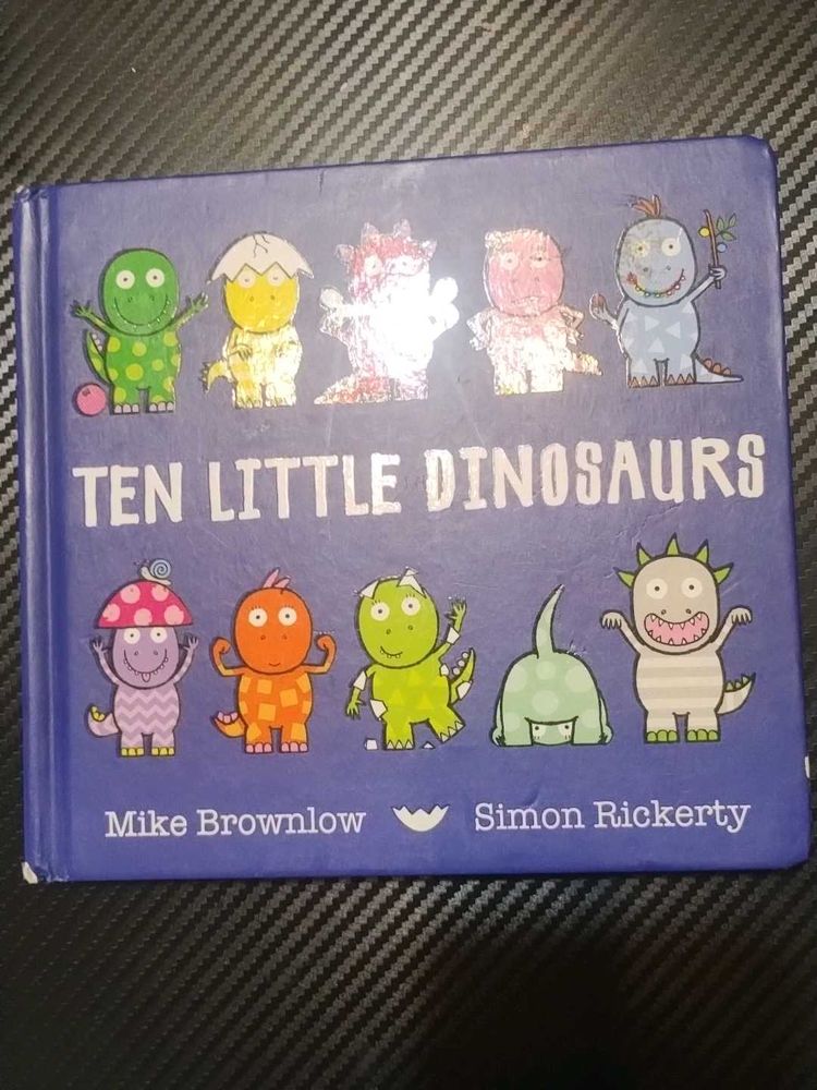 Ten Little Dinosaurs Children's Book