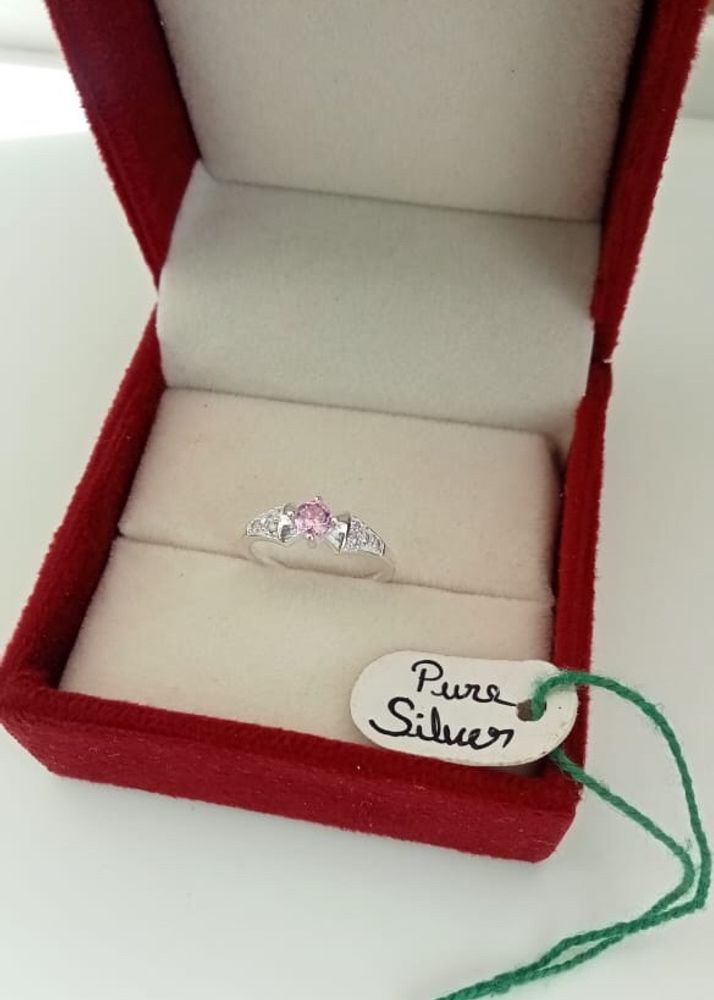 Pure Silver Ring💍 (wt:2.000g)