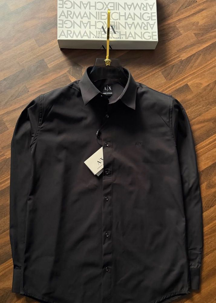 AX Armani Exchange Men's Black Shirt