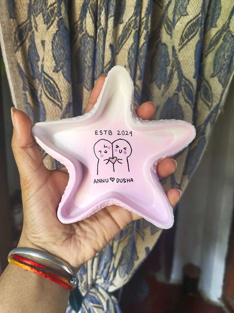 Starfish Trinket Tray – Bestie Edition